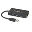 Hub USB 3.0 Startech ST3300GU3B - 3 Puertos + Ethernet Gigabit Aluminio