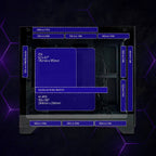 Gabinete Game Factor CSG570 Micro ATX - Doble Cristal Templado, USB 3.0