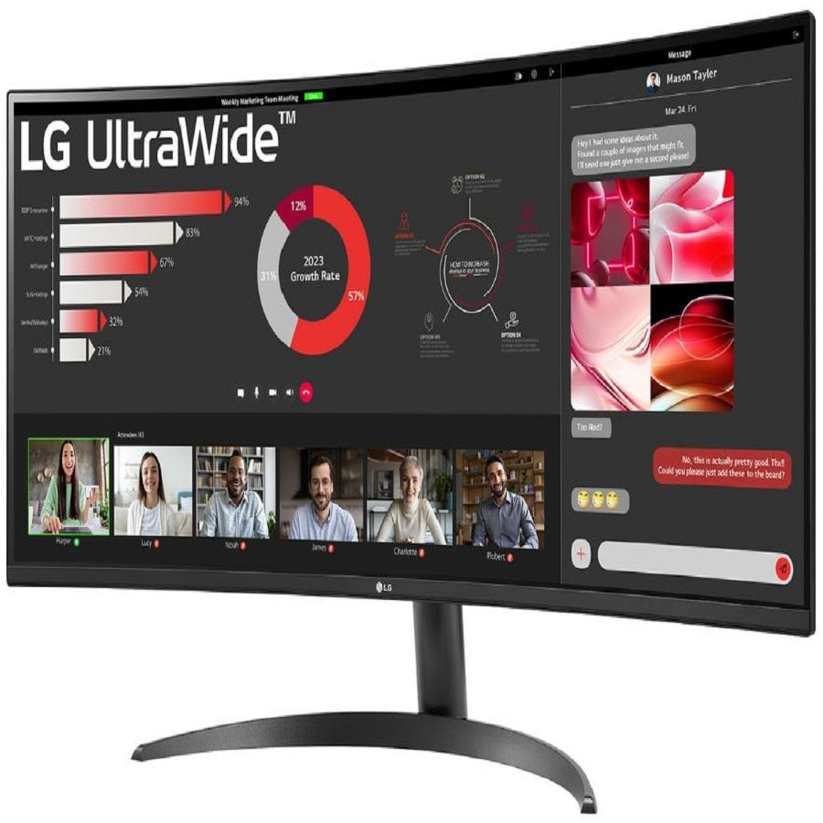 Monitor LG 34WR50QK 34 Pulgadas Ultrawide Curvo - 3440x1440, 100Hz, HDR10 Imagen secundaria del producto