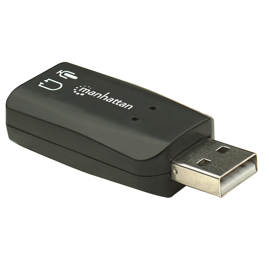 Convertidor USB Manhattan 150859 - Tarjeta de Sonido 5.1 Virtual Imagen secundaria del producto