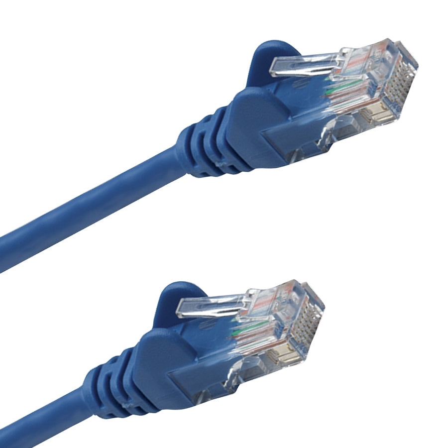 Cable Patch Intellinet Cat 5e 0.5m RJ45 - Certificado 350 MHz Azul