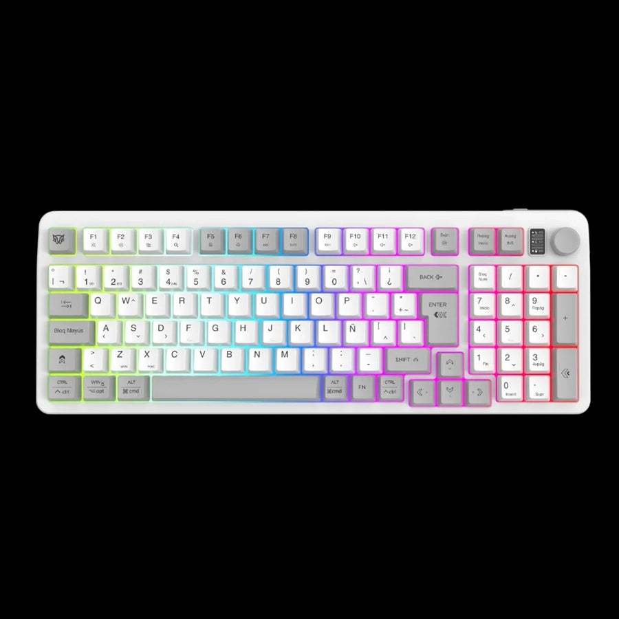 Kit Gamer Balam Rush BR-940436 Teclado Mouse Inalámbrico RGB Recargable Imagen secundaria del producto