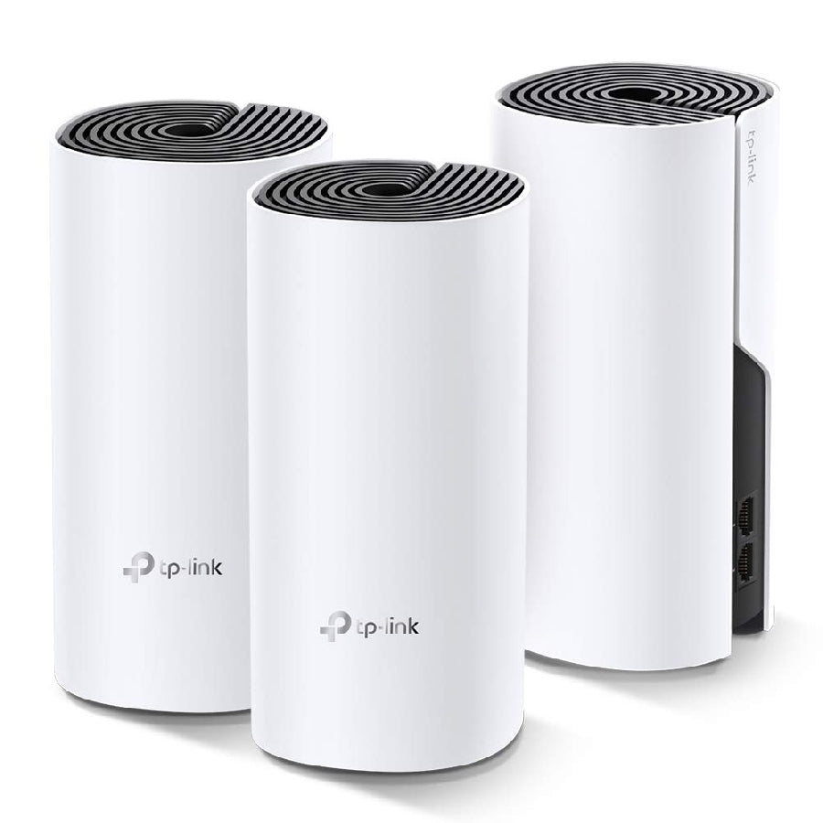 Router TP-Link Deco M4 3-Pack WiFi Mesh AC1200 Dual Band - Hasta 100 Dispositivos
