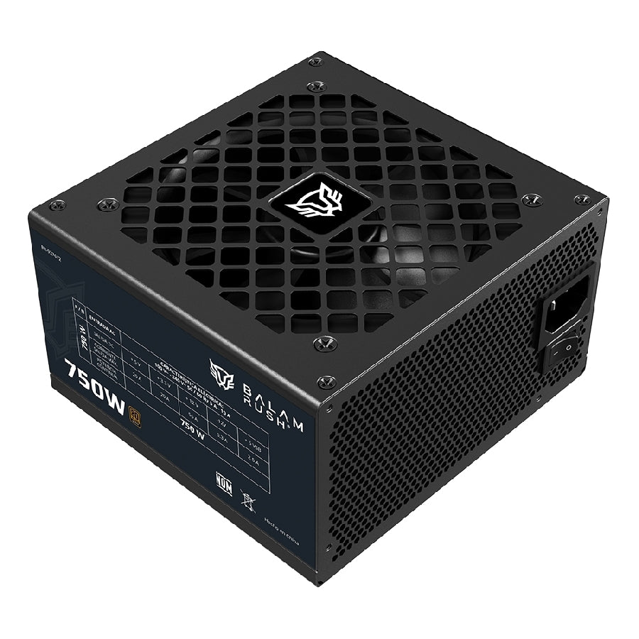 Fuente de Poder Balam Rush GR750B 750W 80 Plus Bronze - Gaming ATX 5 años garantía