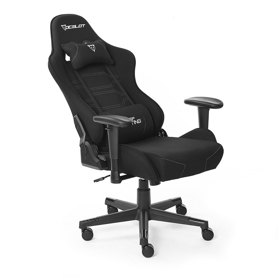 Silla Ocelot Gaming OST Black Night - Reclinable, Ergonómica, Hasta 150kg
