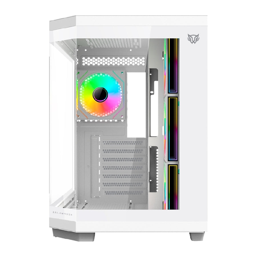 Gabinete Gamer Balam Rush Tank Master 9600TB Media Torre - Cristal Templado, 4 Ventiladores ARGB Imagen secundaria del producto