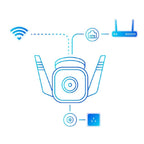 Cámara IP TP-Link Tapo C310 WiFi 3MP Exterior - Visión Nocturna y Audio Bidireccional