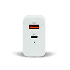 Cargador de Pared Vorago AU-350 Quick Charge 3.0 PD 20W USB-A y USB-C