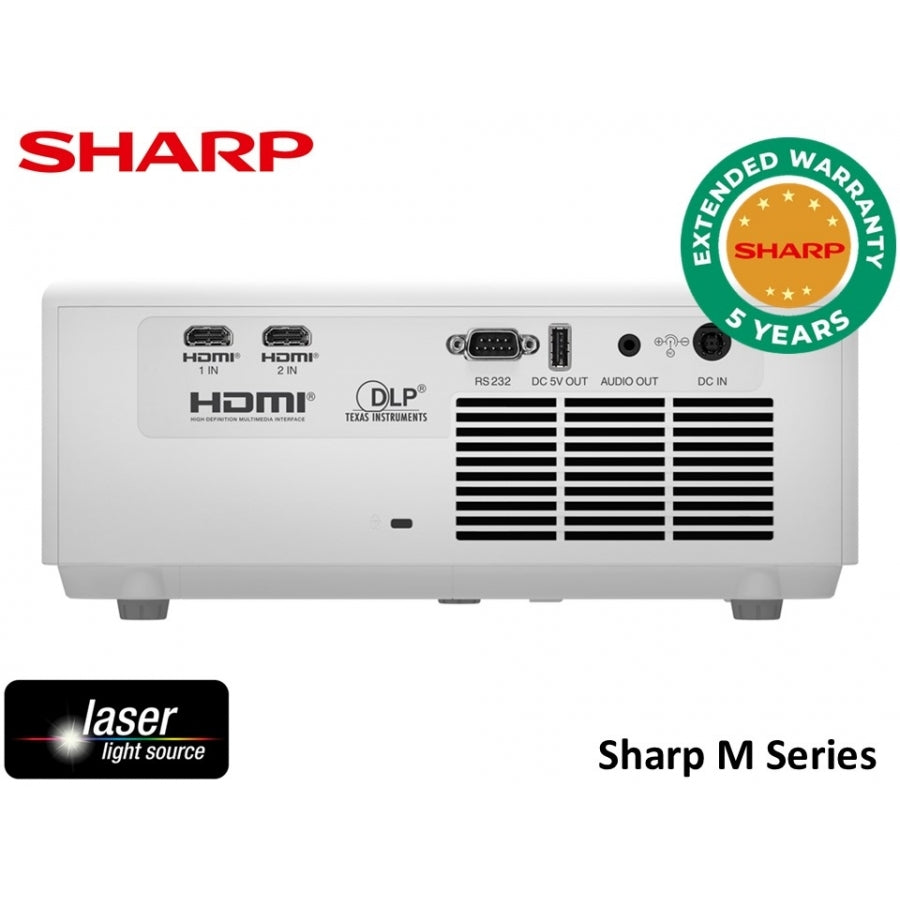 Videoproyector Sharp XP-M421W-W Laser DLP 4200 Lúmenes WXGA - HDMI Dual Imagen secundaria del producto
