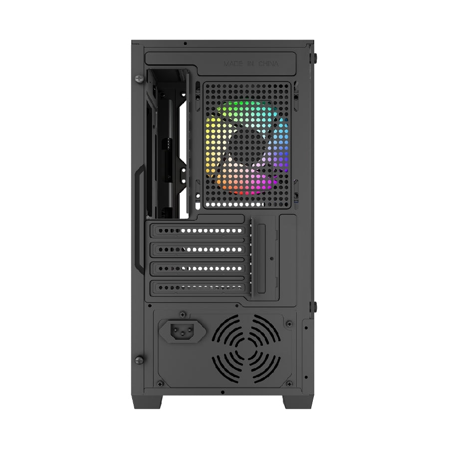 Gabinete Gamer Balam Rush Nitrox Edge Pro - Mini Torre, Cristal Templado, ARGB