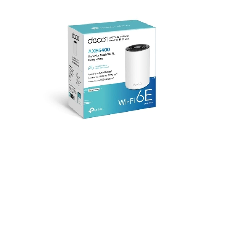 Router TP-Link Deco XE75 2-Pack WiFi 6E Mesh - AXE5400 Triband
