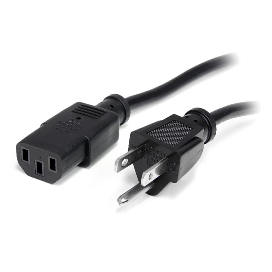Cable de Corriente StarTech PXT101 1.8M - NEMA 5-15P a C13, 10A 125V