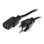 Cable de Corriente StarTech PXT101 1.8M - NEMA 5-15P a C13, 10A 125V