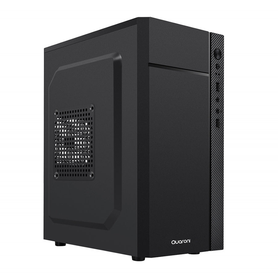 Gabinete Quaroni QCMT-05 Mini Torre Micro ATX - Fuente 500W Incluida Imagen principal del producto