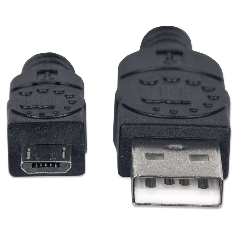 Cable USB Manhattan 325677 Micro B - 0.5M Alta Velocidad USB 2.0 Imagen principal del producto
