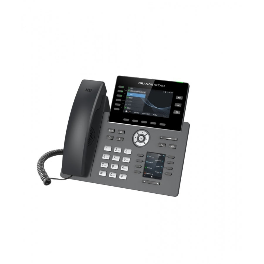 Teléfono IP Grandstream GRP2616 - 6 Líneas SIP, Pantallas Duales, WiFi y Bluetooth