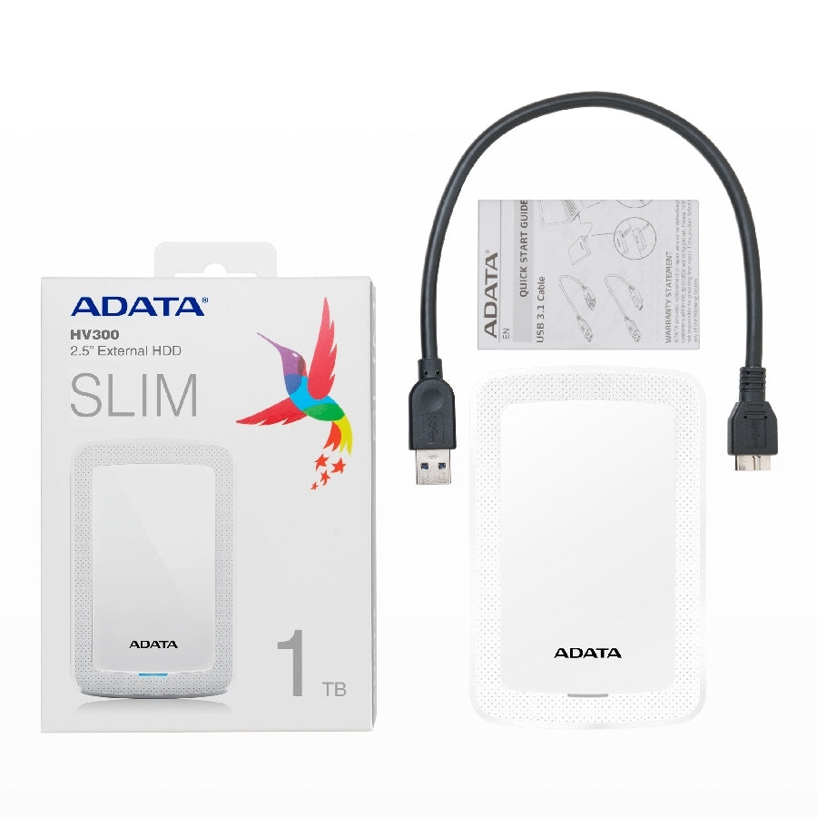 Disco Duro Externo ADATA HV300 1TB - USB 3.2, Portátil, Compatible Windows/Mac/Linux Imagen principal del producto
