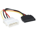 Cable de Energía SATA Manhattan 342766 - Adaptador Mólex 4 pines a 15 pines