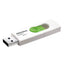 Memoria USB ADATA UV320 128GB USB 3.2 Retráctil Blanco-Verde