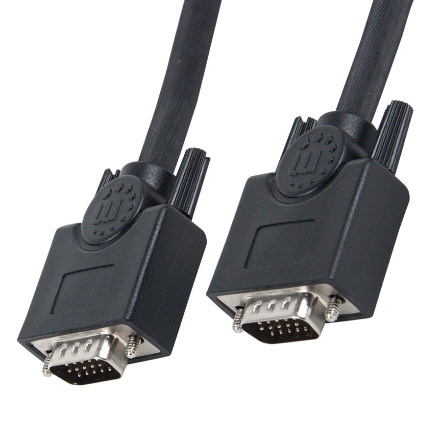 Cable SVGA Manhattan 337342 - 30 Metros HD15 Blindado para Monitor