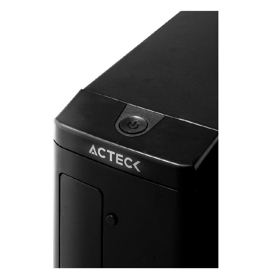 Gabinete Acteck Atom GS240 Micro Torre Slim - Fuente SFX 450W Incluida