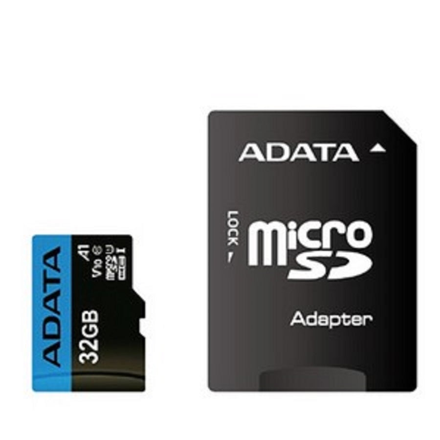 Micro SD ADATA PREMIER 32GB - Clase 10, 100 MB/s Lectura, A1 V10