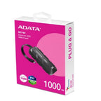 SSD Externo ADATA SC740 1TB - USB 3.2 Gen 2, 1050 MB/s, Portátil