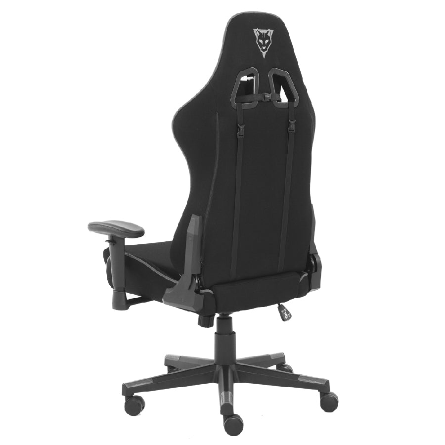 Silla Ocelot Gaming OST-Black Mist - Reclinable hasta 155°, Soporta 150kg