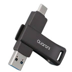 Memoria USB Quaroni QUM-05 32GB USB 3.2 Dual A&C - Metálica OTG
