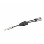Adaptador de Audio Manhattan 356114 - Divisor 3.5mm para 2 Auriculares