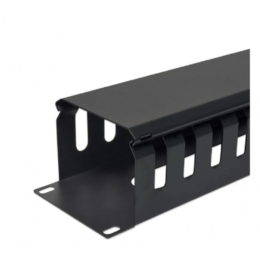 Organizador Horizontal de Cables Intellinet 716062 19 pulgadas - Construcción Metálica Imagen secundaria del producto