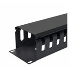 Organizador Horizontal de Cables Intellinet 716062 19 pulgadas - Construcción Metálica