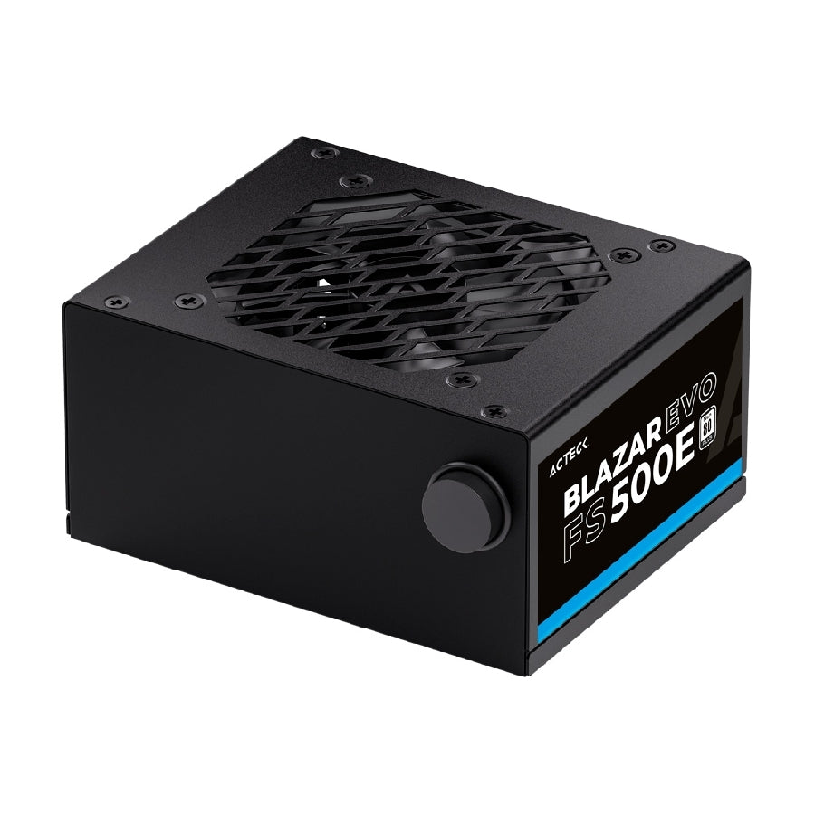 Fuente de Poder Acteck Blazar Evo 500W SFX - Ventilador 80mm, 68% Eficiencia