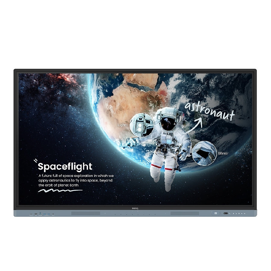 Monitor BENQ RM6504 65" UHD 4K Android 13.0 - Pantalla Táctil 40 Puntos