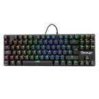 Teclado Mecánico Ocelot Gaming OK-TKL2 - Switch Rojo RGB 88 Teclas