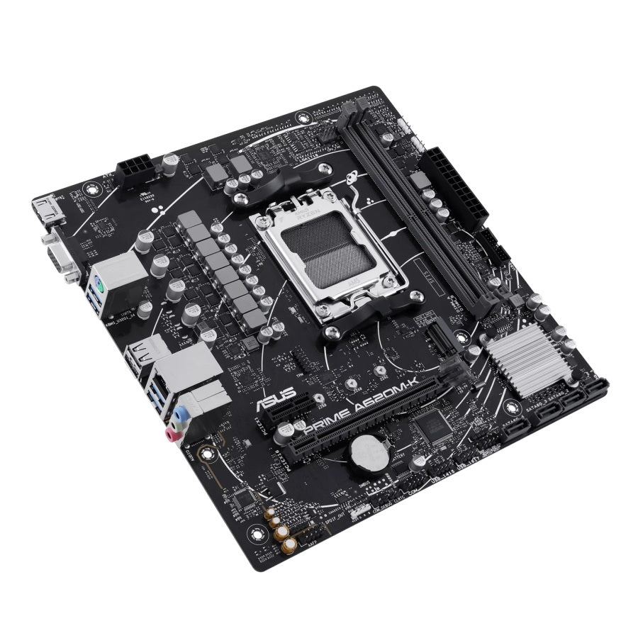Tarjeta Madre ASUS PRIME A620M-K Socket AM5 Micro-ATX - DDR5, PCIe 4.0