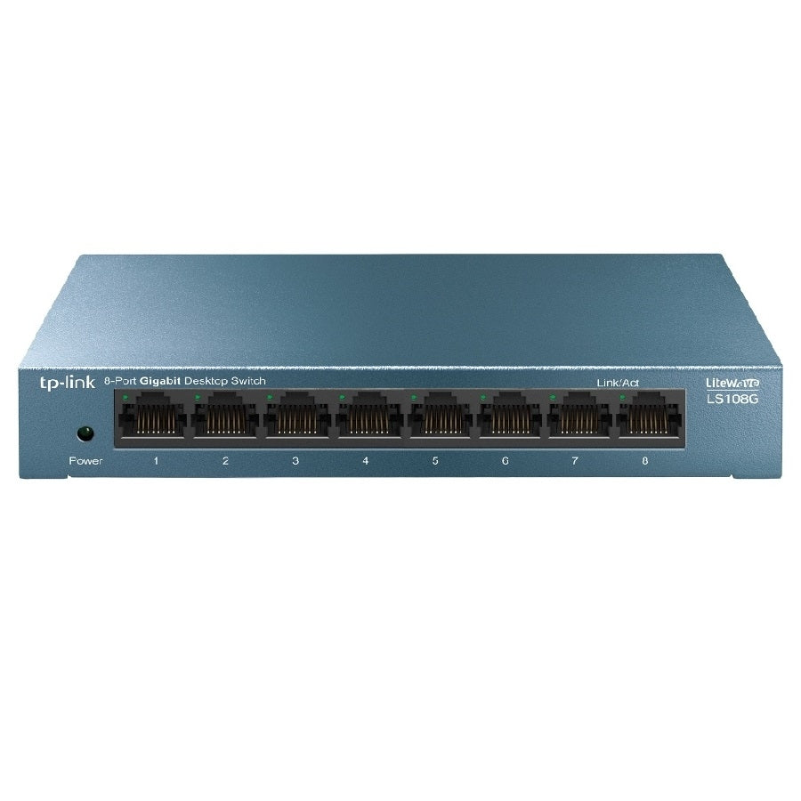 Switch TP-Link LS108G 8 Puertos Gigabit Ethernet - Desktop sin Administración