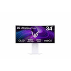 Monitor LG 34GX90SA-W Gaming OLED Curvo 34 Pulgadas - 240Hz, 3440x1440, 0.03ms