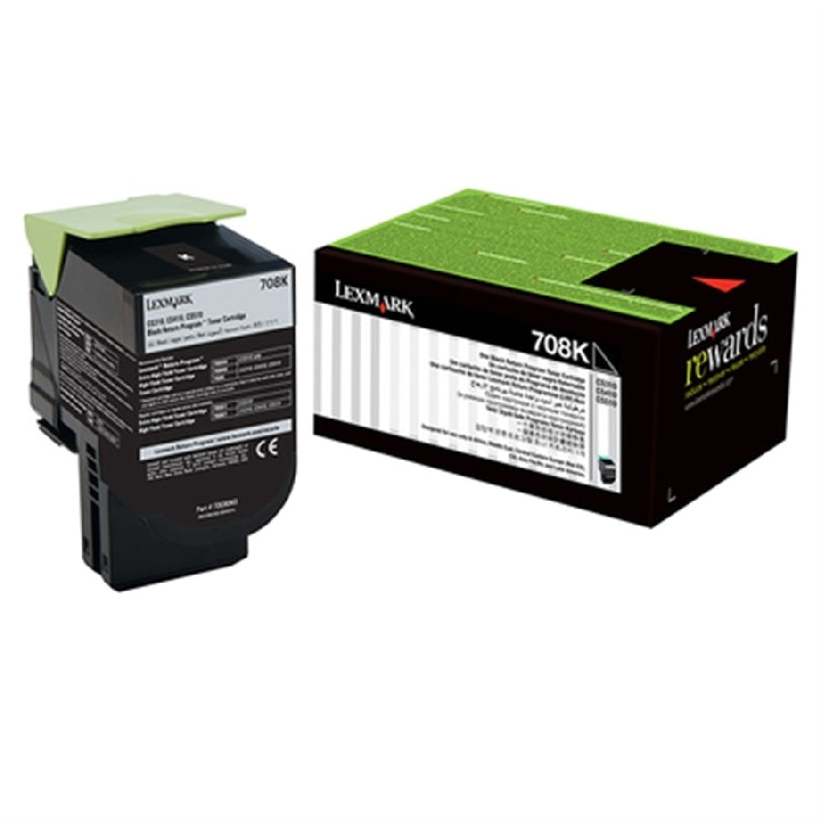 Tóner Láser Lexmark 70C80K0 Negro - 1000 Páginas para CS310DN y CS510DE Imagen principal del producto