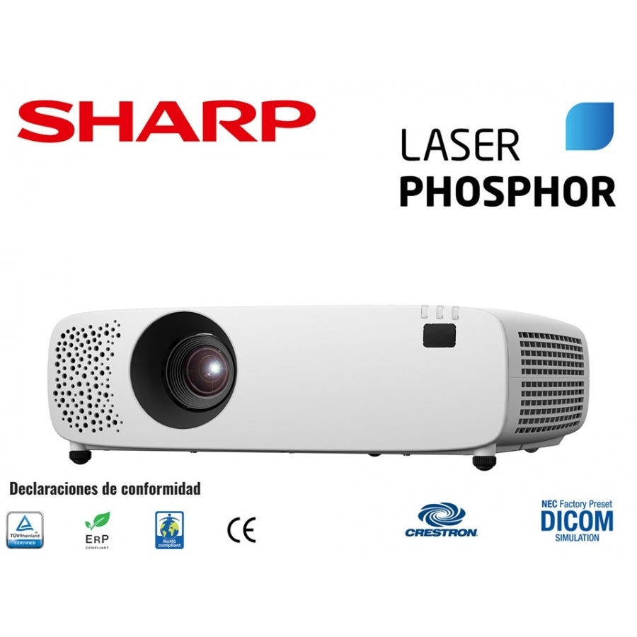 Videoproyector Sharp XP-E501U-W Láser 3LCD 5000 Lúmenes WUXGA