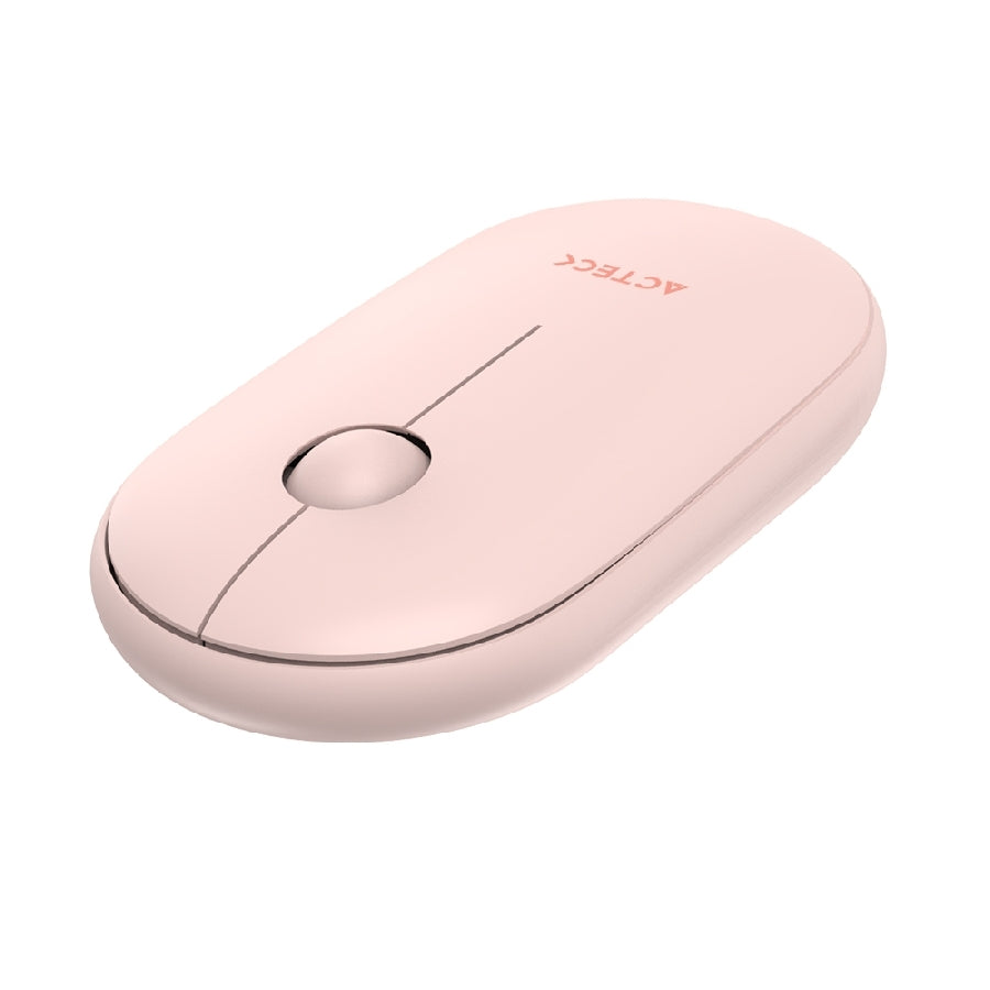 Mouse Acteck Optimize Edge MI460 Inalámbrico Laser - Click Silencioso, 1500 DPI, Rosa