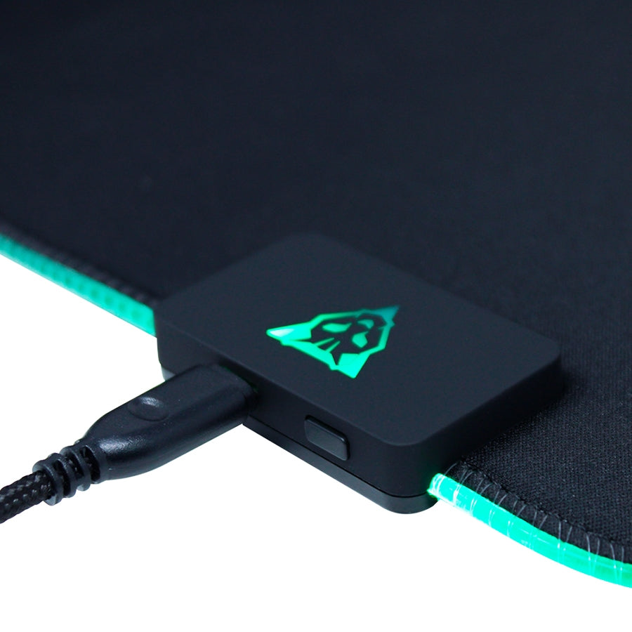 Mouse Pad OCELOT Gaming Extendido RGB 800x300mm - 14 Modos de Color