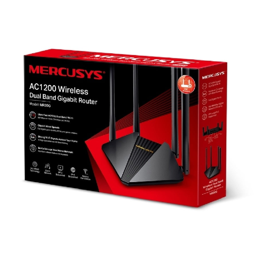 Router TP Link Mercusys MR30G WiFi AC1200 Dual Banda Gigabit