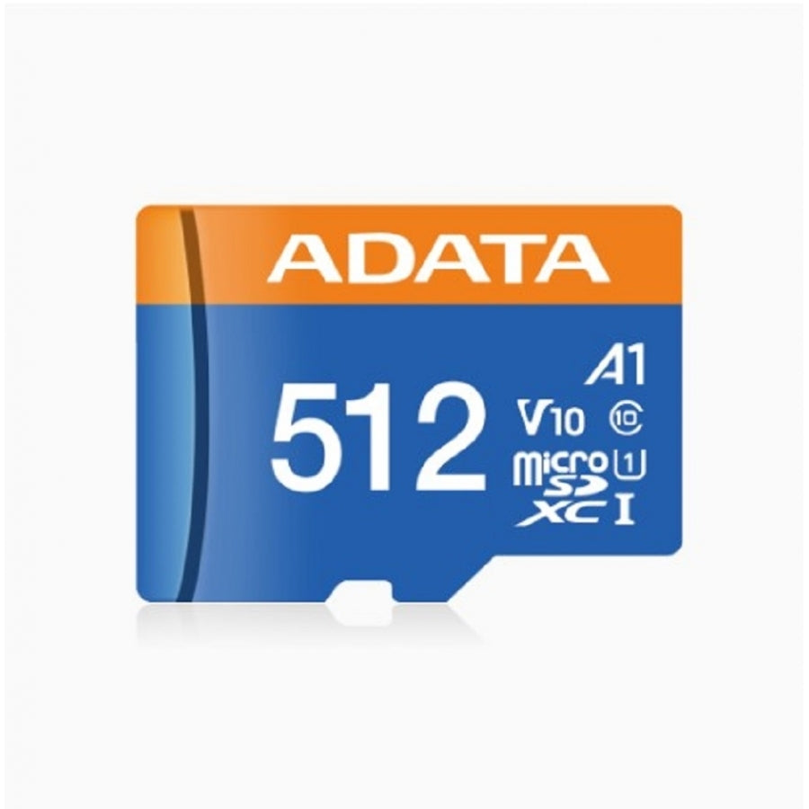 Memoria ADATA Micro SDXC 512GB UHS-I Clase 10 V10 A1 con Adaptador Imagen secundaria del producto