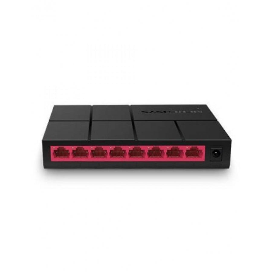 Switch Mercusys MS108G 8 Puertos Gigabit 10/100/1000 Mbps - Escritorio