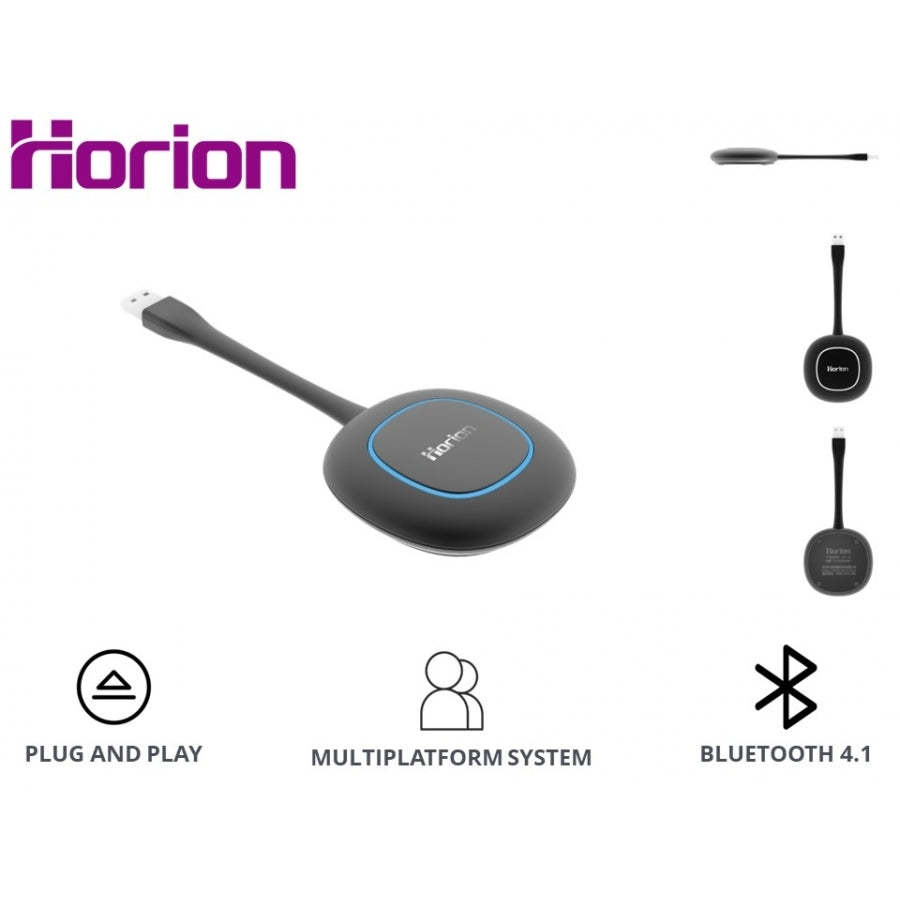 Dispositivo Streaming Horion HT-3 - Wireless Mirroring HD para Pizarrón Interactivo
