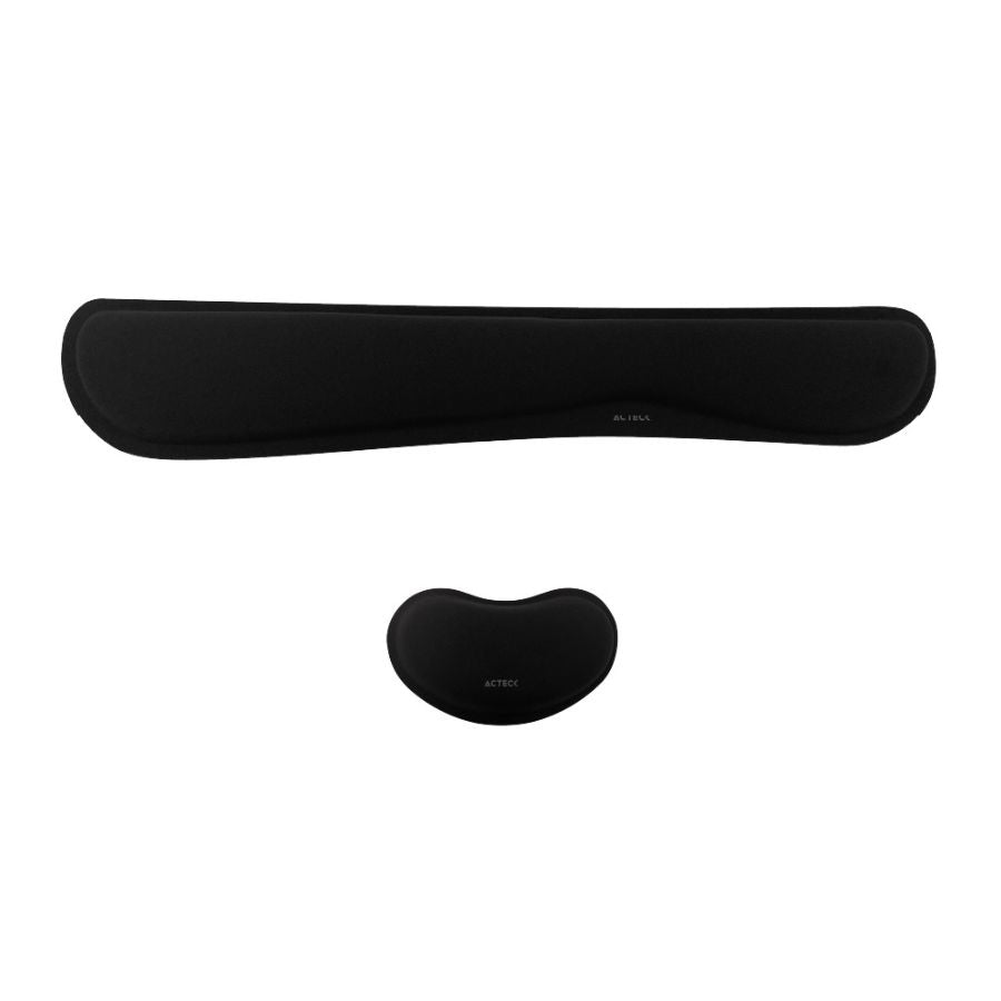 Kit Descansa Muñecas Acteck Cushy Pro AC-937214 - Ergonómico Memory Foam