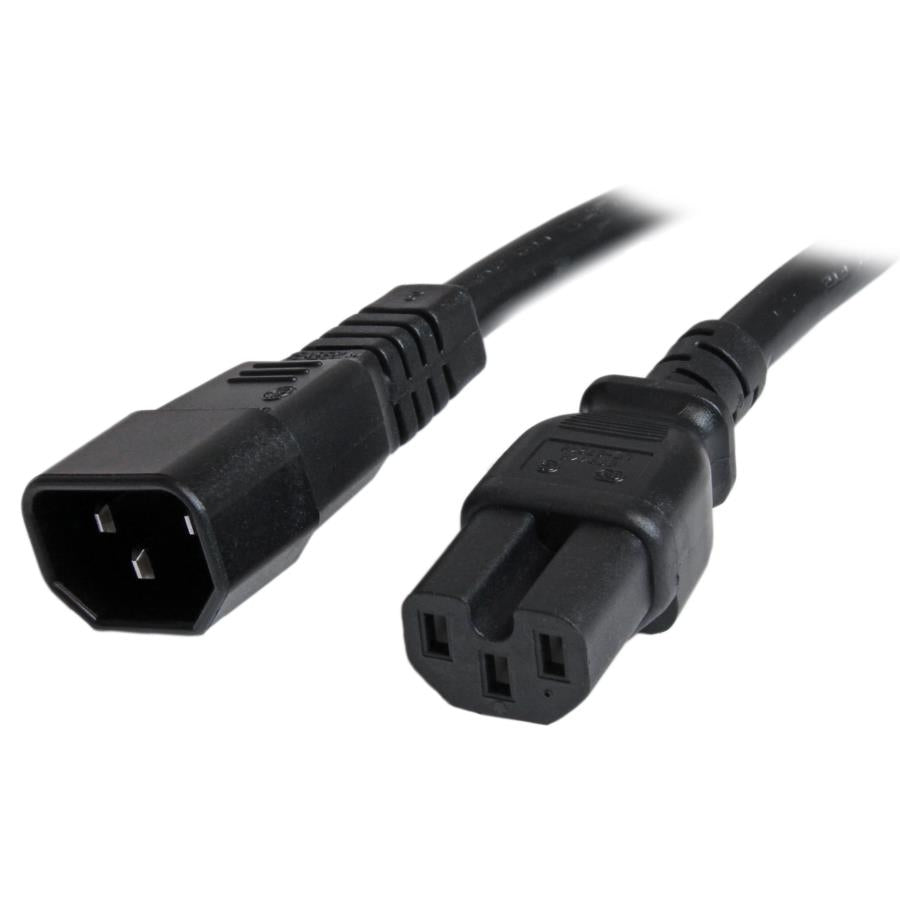 Cable de Alimentación StarTech 1.8M 14 AWG C14 a C15 para Servidor UPS Imagen principal del producto