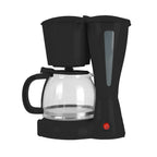 Cafetera Mirati MBC01N 1.2L 900W - Vaso de Cristal y Filtro Lavable