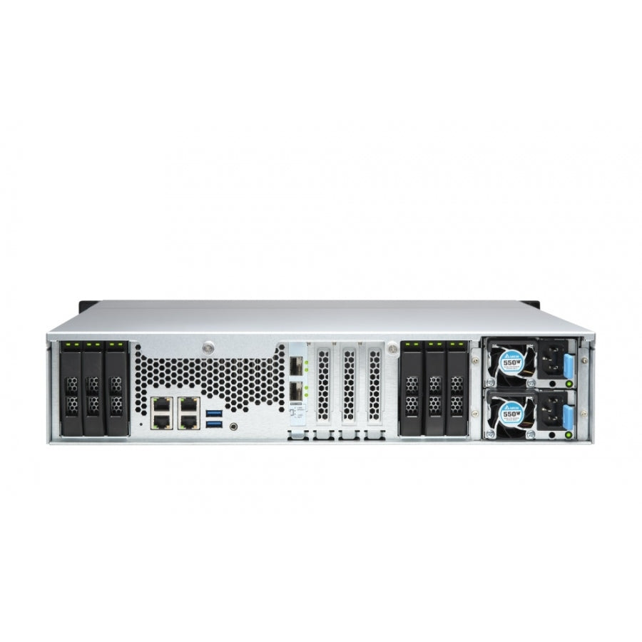 NAS QNAP TS-H1886XU-RP-R2 18 Bahías - 32GB DDR4, 10GbE, Rack 2U